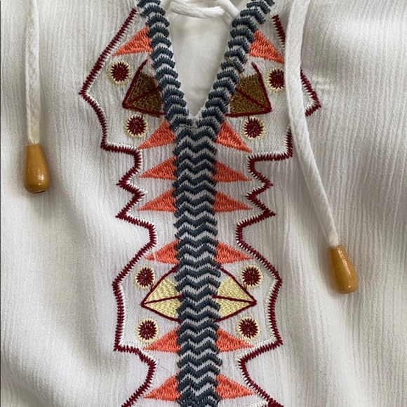 Lulu’s My Bell Loved Embroidered mini tunic dress - Picture 6 of 7